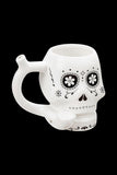 Roast & Toast "Sugar Skull" Ceramic Pipe Mug
