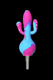 Silicone Cactus Dab Straw Collector