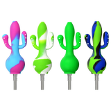 Silicone Cactus Dab Straw Collector