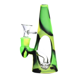 "Sili-Cone" Glass Cone Water Pipe with Silicone Shell