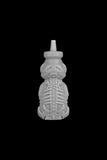 Silicone Honey Bear Skeleton Bubbler Water Pipe