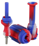 Silicone Vapor Vessel Dab Straw Collector