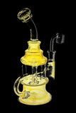 "Circ Stack" Silver Fumed Scientific Oil Dab Rig