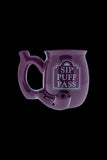 Sip Puff Pass Ceramic Mug Pipe