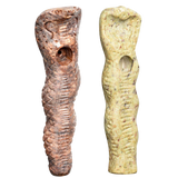 Textured Cobra Carved Stone Pipe