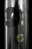 LA Pipes Thick Glass Straight Tube Bong with Showerhead Perc - Available with Multiple Percs
