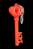 "Key of Love" Silicone Keychain Pipe