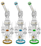 Tsunami 20" Sprinkler Showerhead Recycler Water Pipe