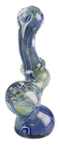 "Boomer" Worked Fritted Bubbler Hand Pipe