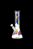 Famous Brandz "Papaya" Glass Beaker Ice Bong