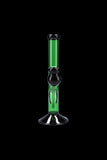 Colored Glass Straight Ice Bong - 12 Inch