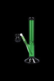 Colored Glass Straight Ice Bong - 12 Inch