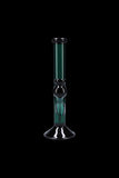 Colored Glass Straight Ice Bong - 12 Inch