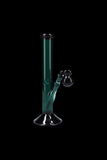 Colored Glass Straight Ice Bong - 12 Inch