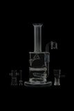 Evolution Squall Glass Hybrid Double Perc Dab Rig