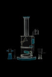 Evolution Squall Glass Hybrid Double Perc Dab Rig