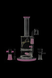 Evolution Squall Glass Hybrid Double Perc Dab Rig