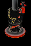 Evolution Squall Glass Hybrid Double Perc Dab Rig