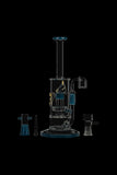 Evolution Super Cell Straight Hybrid Dab Rig with Tire Perc