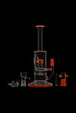 Evolution Super Cell Straight Hybrid Dab Rig with Tire Perc