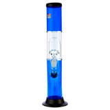 Acrylic Bong with Arched Perc Glass Downstem and Herb Bowl
