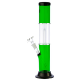 Acrylic Bong with Arched Perc Glass Downstem and Herb Bowl