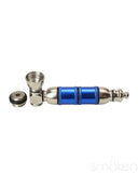 Big Pipe 4" Anodized Double Barrel Metal Pipe
