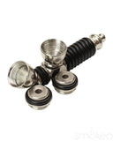 Big Pipe 4" The Shocker Double Bowl Metal Pipe