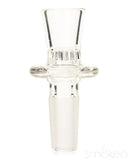 Blazing Blue Glass 14mm Honeycomb Screen Slide