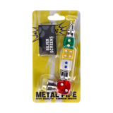 Colored Dice Metal Pipe and Screens Gift Set