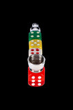 Colored Dice Metal Pipe and Screens Gift Set