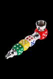 Colored Dice Metal Pipe and Screens Gift Set