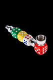 Colored Dice Metal Pipe and Screens Gift Set