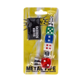 Colored Dice Metal Pipe and Screens Gift Set