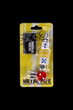 Colored Dice Metal Pipe and Screens Gift Set