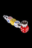 Colored Dice Metal Pipe and Screens Gift Set