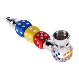 Colored Dice Metal Pipe and Screens Gift Set