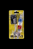 Colored Dice Metal Pipe and Screens Gift Set