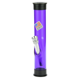 Acrylic Bong with Carb Hole and Straight Tube