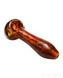 Chameleon Glass Rainbow Splat Spoon Hand Pipe