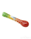 Chameleon Glass Reggae Twist Chillum Pipe
