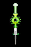 "D'Oh!" 7.5 Inch Studded Donut Dab Straw