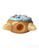 Empire Glassworks Glazed Kitty Donut Hand Pipe