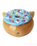Empire Glassworks Glazed Kitty Donut Hand Pipe