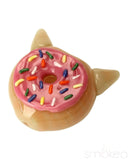 Empire Glassworks Glazed Kitty Donut Hand Pipe