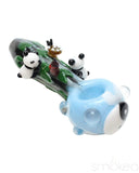 Empire Glassworks Small Climbing Pandas Spoon Pipe