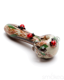 Empire Glassworks Small Ladybug Spoon Pipe