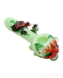 Empire Glassworks Small Ribbit Spoon Pipe
