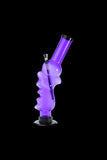 Acrylic Pistol Grip Bong with Bent Tube