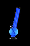 Acrylic 420 Puck Base Layback Bong - Raised Grip